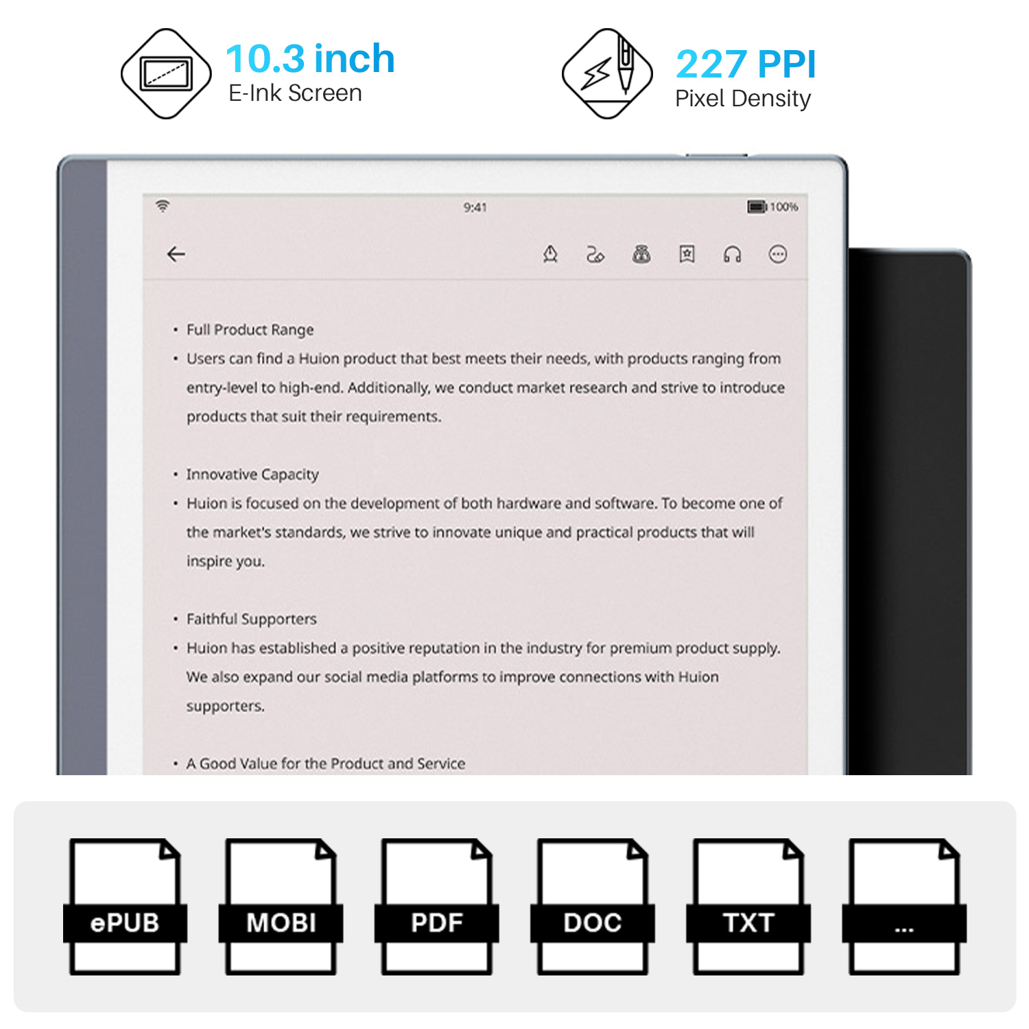 Portable 10.3 Inch Ebook Reade - Kids Educational Reader 리뷰 및 가격