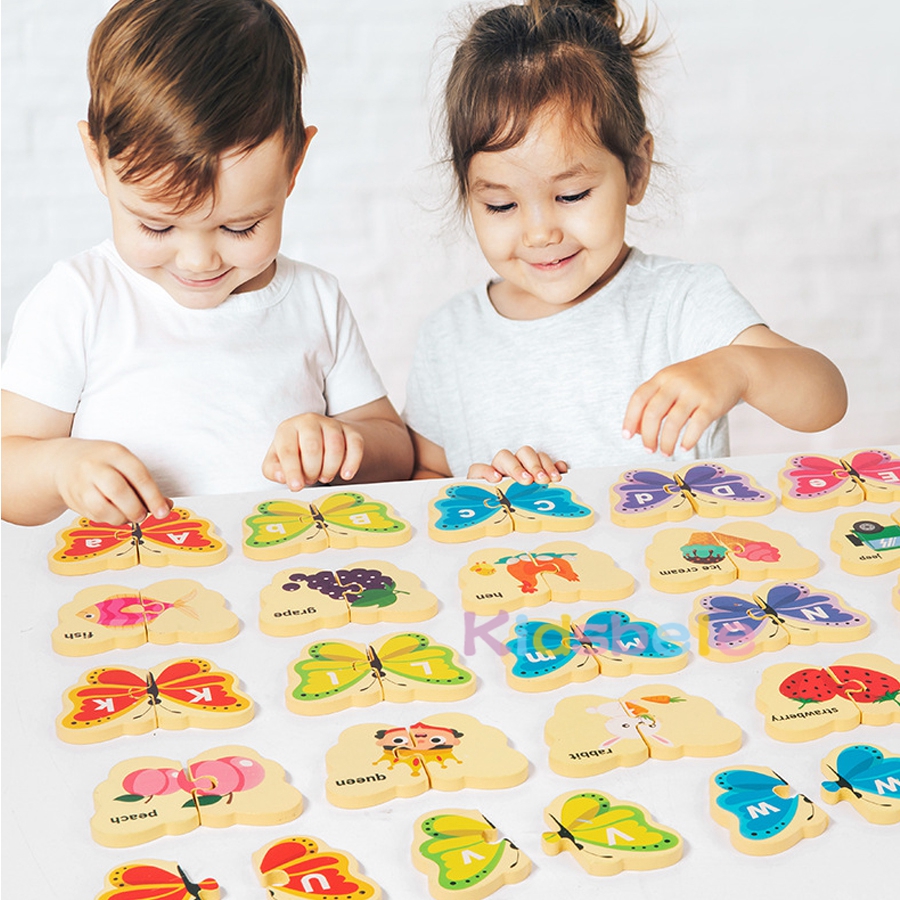 Wooden Animal Alphabet Puzzle  - Abc Kids Early Education 리뷰 및 가격