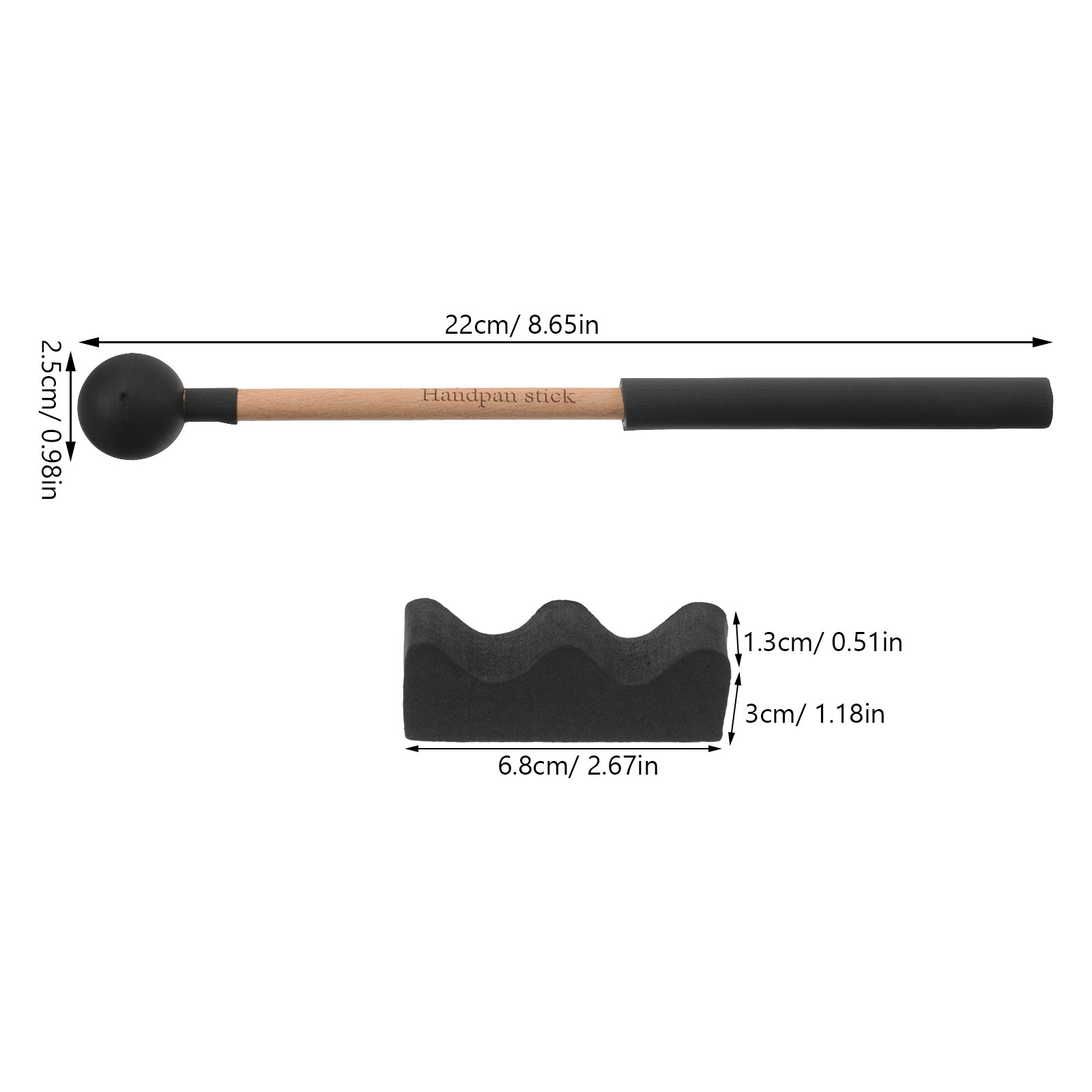 2Pcs Tongue Drum Sticks Wooden - Kids Yoga Education 리뷰 및 가격