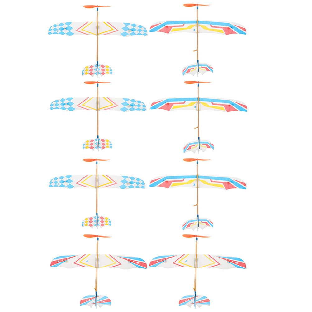 8Pcs Rubber Band Airplane Smal - Kids Education Fun 리뷰 및 가격