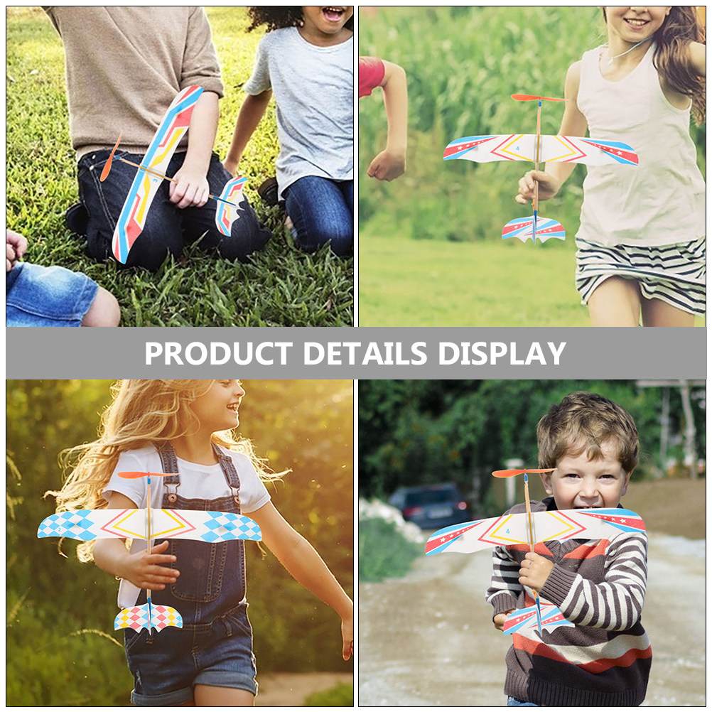 8Pcs Rubber Band Airplane Smal - Kids Education Fun 리뷰 및 가격