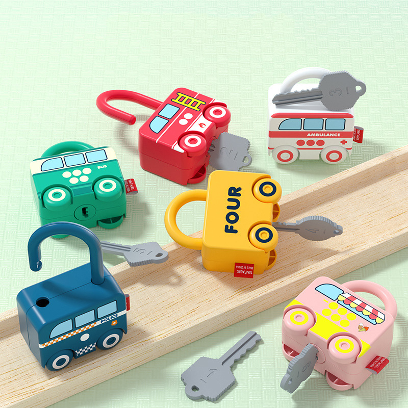 Baby Learning Lock with Key Ca - Kids Education Number 리뷰 및 가격