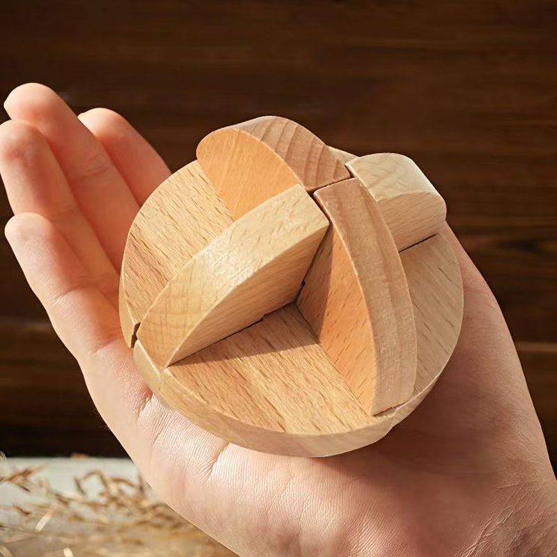 Classic Lu Ban ball Wooden Bra - Kids Education Fun 리뷰 및 가격