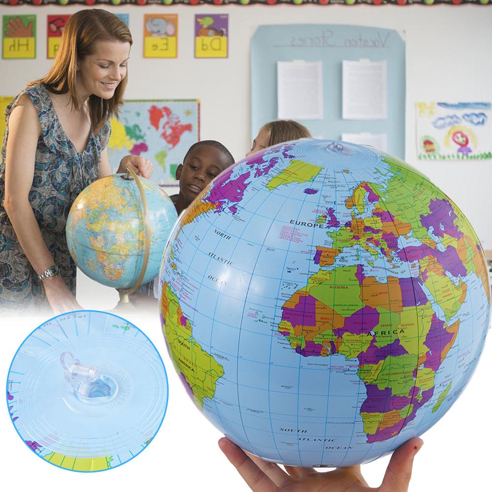 12/16Inch Inflate Globe Beach  - Educational Globe For Kids 리뷰 및 가격