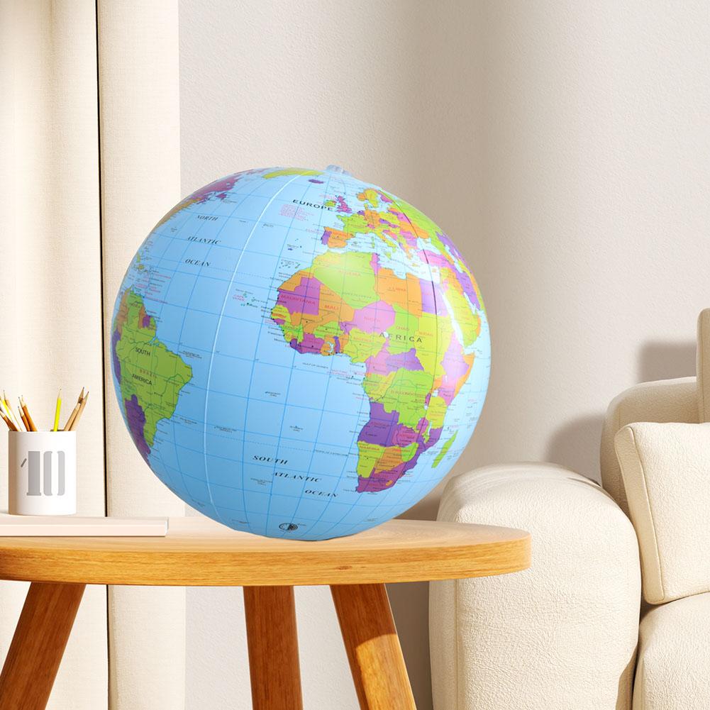 12/16Inch Inflate Globe Beach  - Educational Globe For Kids 리뷰 및 가격
