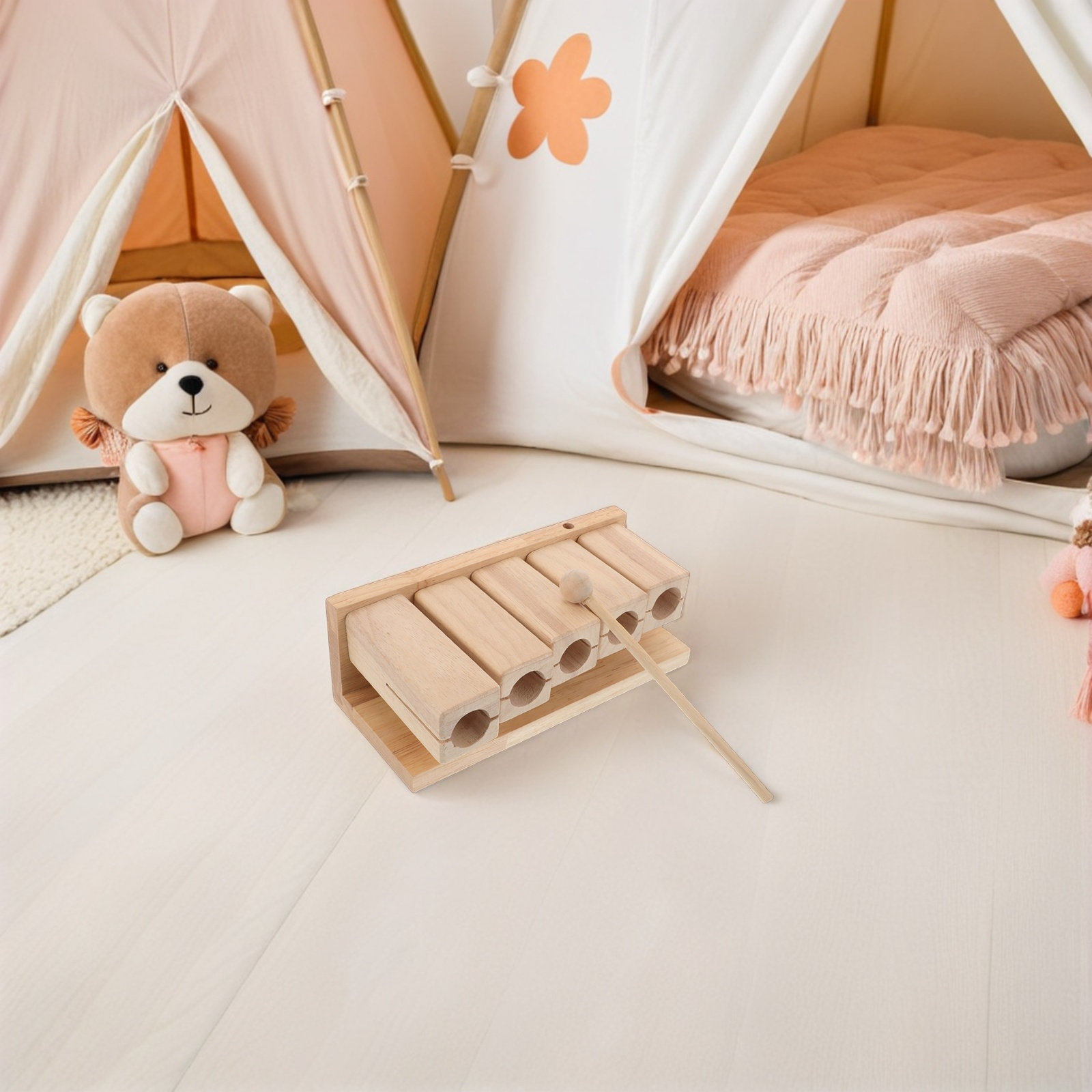 Wood Percussion Tones Hand Per - Kids Yoga Education 리뷰 및 가격