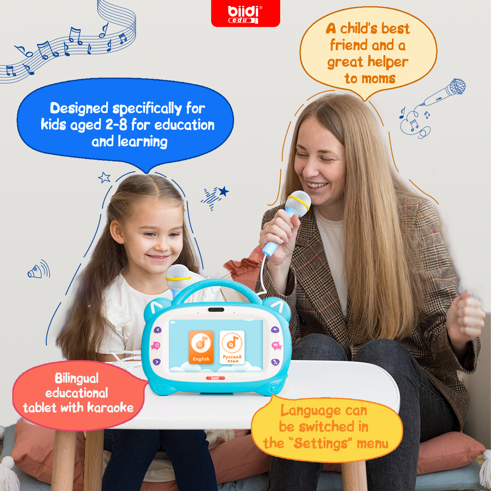 Russian Kazakh English Karaoke - Abc Kids Early Education 리뷰 및 가격