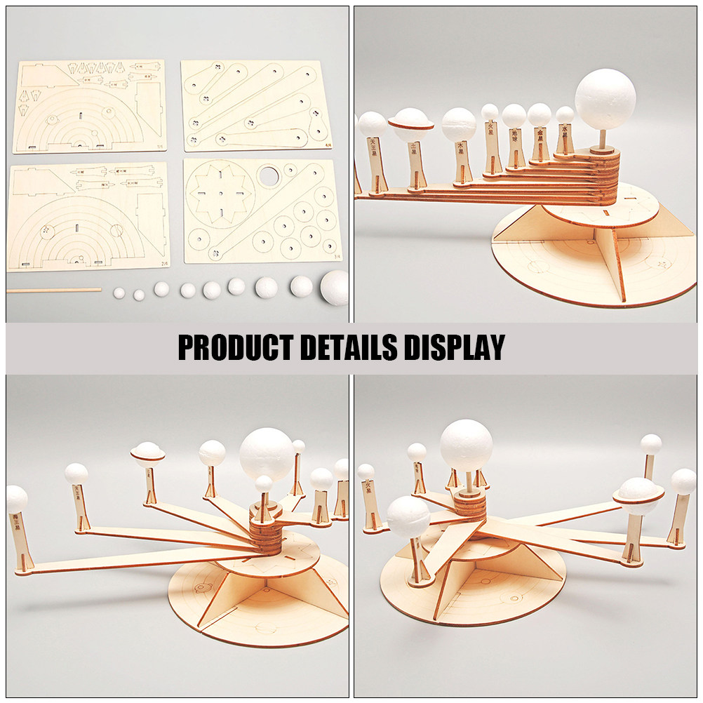 1Set DIY Nine-Ball Globe Woode - Educational Globe For Kids 리뷰 및 가격
