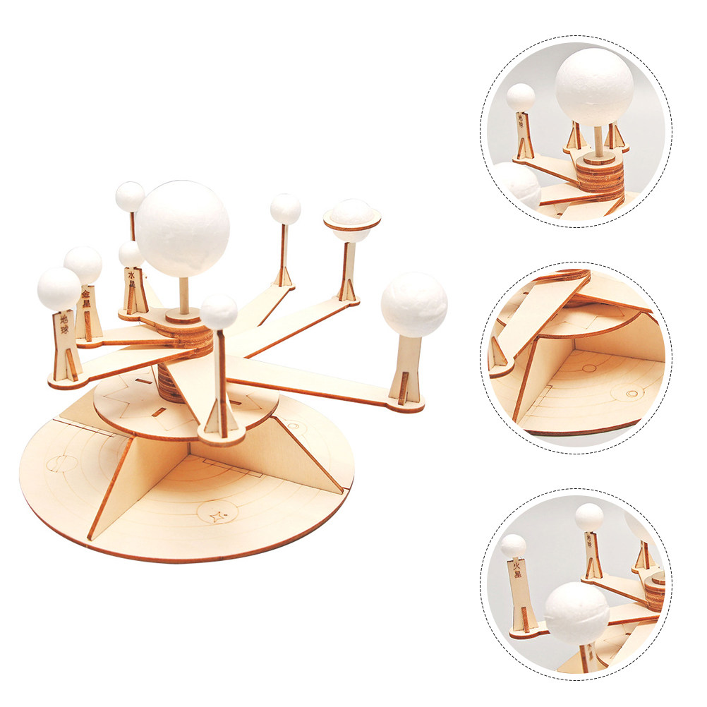 1Set DIY Nine-Ball Globe Woode - Educational Globe For Kids 리뷰 및 가격