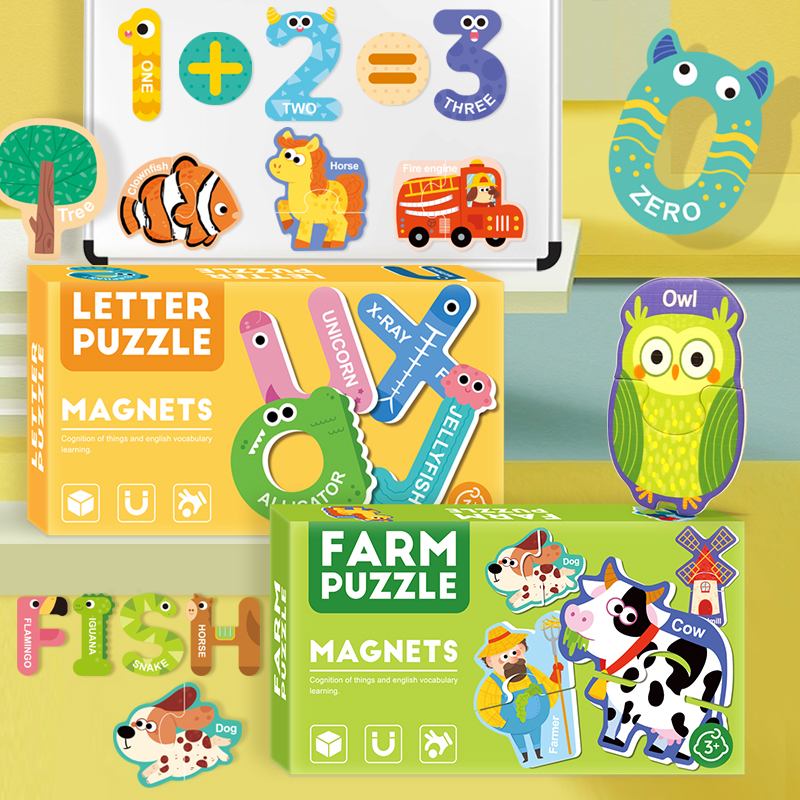 Magnetic Cognitive Matching Pu - Kids Education Number 리뷰 및 가격
