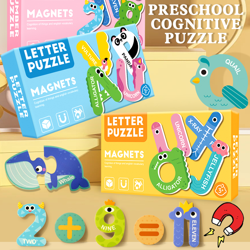 Magnetic Cognitive Matching Pu - Kids Education Number 리뷰 및 가격